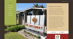 Desktop Screenshot of liveatthediplomat.com